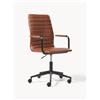 AC Design Sedia da scrivania in similpelle Winslow, regolabile in altezza
