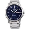 Orient Contemporary Conmuter - Orologio Da Uomo Automatico a Carica Manuale Casual Bracciale e Cassa In Acciaio Metallizzato Quadrante Blu - RA-AA0C02L39B RA-AA0C02L