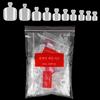 Mikihat 500 Pezzi Francesi Finte Unghie dei Piedi, 10 Misure Unghie Finte con Punte French, Copertura Completa Artificiali Unghie, Acrilico Toe Nails Tips per Donne Ragazze Nail Decorazione (naturale)
