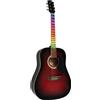 Does not apply GUITARS - RANGER RED VISUAL NOTE, Chitarra Acustica Dreadnought "Visual Note", T