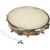 590 - Tamburello, Pelle Naturale, 25 Cm + 18 Piatti