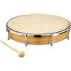 Does not apply 578 - Tamburello Con Pelle Naturale, 30 Cm