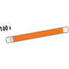 FX 100 BRACCIALETTI IDENTIFICATIVI TYVEK MONOUSO ARANCIO FLUO 1,9 cm