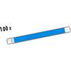 FX 100 BRACCIALETTI IDENTIFICATIVI TYVEK MONOUSO BLU FLUO 1,9 cm