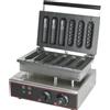 Silver Italia PIASTRA PER WAFFLE SU STECCO SILVER ITALIA - 3+3 HOT DOG + CORN DOG WAFFEL