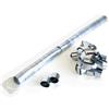 FX STELLE FILANTI ARGENTO METALLIZZATE 5 m x 1,5 cm - 32 pezzi