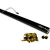 FX TUBO SPARACORIANDOLI ELETTRICO 80 cm - STELLE FILANTI ORO METALLIZZATO