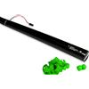 FX TUBO SPARACORIANDOLI ELETTRICO 80 cm - STELLE FILANTI VERDE CHIARO