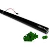 FX TUBO SPARACORIANDOLI ELETTRICO 80 cm - STELLE FILANTI VERDE SCURO