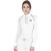 Equestro POLO DONNA SLIM FIT DA CONCORSO CON INSERTI IN MESH