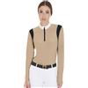 Equestro POLO DONNA SLIM FIT IN TESSUTO TECNICO