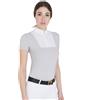 Equestro POLO DONNA DA CONCORSO SLIM FIT MEZZA MANICA