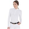 Equestro POLO DONNA DA CONCORSO SLIM FIT MANICA LUNGA