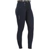 Equestro PANTALONI DONNA MODELLO SELENE IN COTONE ELASTICIZZATO CON GRIP