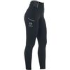 Equestro LEGGINGS DONNA SLIM FIT CON STRASS