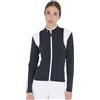 Equestro FELPA DONNA IN TESSUTO TECNICO CON INSERTI TRAFORATI