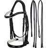 Supreme BRIGLIA DRESSAGE IMBOTTITURA BIANCA