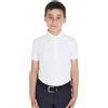 Equestro POLO BAMBINO DA CONCORSO SLIM FIT QUATTRO BOTTONI