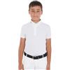 Equestro POLO BAMBINO DA CONCORSO SLIM FIT QUATTRO BOTTONI