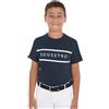 Equestro T-SHIRT BAMBINI CON SCRITTA A CONTRASTO