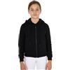 Equestro FELPA BAMBINA FULL ZIP CON PILE INTERNO