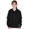 Equestro FELPA BAMBINA SLIM FIT CON CAPPUCCIO