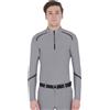 Equestro POLO UOMO DA ALLENAMENTO SLIM FIT MANICA LUNGA