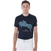 Equestro T-SHIRT UOMO SLIM FIT STAMPA JUMP