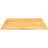 LUMBERLAND Tavolo in rovere massiccio (80 x 140 cm, rovere naturale)