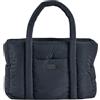 BÉABA, Borsa fasciatoio, Ultra pratica, 10 tasche interne ed esterne, clip per passeggino integrata, fasciatoio rimovibile, custodia isolante, borsa Paris Puffy, Grigio scuro screziato