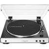 AUDIO-TECHNICA GIRADISCHI AUDIO-TECHNICA AT-LP60XBTWH BIANCO