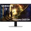 SAMSUNG Odyssey OLED G6 - G61SD Monitor Gaming, 27 ", QHD, 2560 x 1440 Pixel, tempo di risposta 0,03 ms, refresh rate 240 Hz