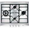 SMEG SR264XGH2 PIANO COTTURA GAS, 4 zone di cottura, dimensioni: L 60 cm, P 50,3 piano in Acciaio inossidabile, Inox