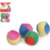 Camon Palline per Gatti Colorate Gioco per Gatto in Poliestere e Con Catnip - Camon - Palline per Gatti Colorate Gioco per Gatto in Poliestere e Con Catnip - 4 Palline