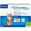 Virbac Effipro Spot-On Gatto - Virbac - Effipro - Antiparassitario spot on per gatti - 4 pipette