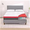 De Matteo Home New Memo Molle - Materasso Matrimoniale 180x190 XXL, Memory + Molle con 2 Cuscini Letto Matrimoniale in Memory Foam Omaggio, Disp. Medico Detraibile con Garanzia 15 Anni, Antidecubito