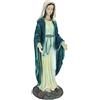 Design Toscano Vergine Maria, la Beata Madre dell'Immacolata Concezione Statua religiosa da giardino, poliresina, a colori, 58,5 cm