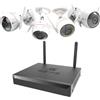 EZVIZ X5S-8W-KIT + 4 H3c 4Mp (KIT NVR 8CH WiFi + 4 TELECAMERE H3c) - Supporta 8 telecamere fino a 3K e HDD max 8TB HDD (non incluso) - EZX5S-8W-KIT