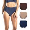 Risalti Slip Donna Vita Alta Microfibra 3 pz - Intimo Donna, Mutande Donna Senza Cuciture, più Morbide delle Mutande Donna Cotone, Traspiranti, Women Underwear - Made in Italy