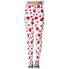 Generic Leggings sportivi da donna per San Valentino Fun 2024 con stampa a forma di cuore, per festival, vacanze, re di cuori, collant da palestra a compressione, leggeri, pantaloni da yoga per sollevamento