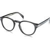 David Beckham Db 7104/CS Occhiali, 807/WJ Black, 49 Uomo