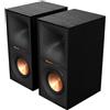 Klipsch R-40PM Black Coppia Casse Amplificate Bluetooth Phono RCA Jack Ottico USB-PC 70W 2vie T2,5 W10.2 BassReflex