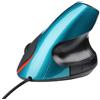 ulafbwur ABS Mouse ergonomico verticale ufficio 5 pulsanti 1200 DPI mouse ottico per PC portatile