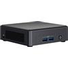 WEELIAO Intel NUC 11 Pro NUC11TNKi5 Tiger Canyon Home & Business Mini PC Mini Desktop Processore Intel® Core™ i5-1135G7 di 11a generazione Fino a 4,2 GHz Turbo, 4 core, 8 thread(16 GB RAM, 512 GB SSD)