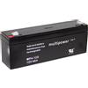 Tuttobatterie Batteria VRLA AGM 12V 4AH MP4-12D Embassy 195x47x70h/76H