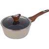 KASANOVA Casseruola 20 cm crema Kolors un manico con coperchio
