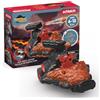 Schleich ELDRADOR | Lava Jet con Mini Creature 42663 | 15 Pezzi | Set da gioco dai 6 anni | set con personaggi, numerose funzioni e tanti accessori