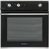 GLEM GAS S.P.A. Glem Forno elettrico + gas Gfrf21bk Nero Lucido
