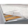 BIANCHERIAWEB Coprirete Modello Alba con Elastici In 100% Poliestere Made Italy Singolo Lavabile in lavatrice