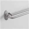 Eclipse Clinton - Bastone per tenda a scorrimento doppio, 1,2 cm, 71-122 cm, in nichel spazzolato